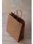 18X8X24 cm Kraft Büküm Saplı Çanta Hediye Poşeti 5'li 2
