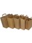 Saplı Kraft Gıda Içecek Çantası 28X28X16 cm - 250 Adet 4