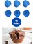Kitchen Design Lab Mavi 18'li Silikon Mini Browni Kalıbı - Muffin Kalıbı 18 Adet Cupcake Kek Kalıbı Browni Kek Kalıbı 18LI Mavi 1
