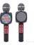WS-1816 LED Işıklı Karaoke Mikrofon, Bluetooth Hoparlör Mp3; 1