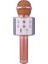 WS-858 Profesyonel Ses Kaydı Yapabilen Karaoke Mikrofon WS858 Rose Gold 1