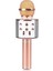 WS-858 Profesyonel Ses Kaydı Yapabilen Karaoke Mikrofon WS858 Rose Gold 2
