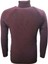 3508 Erkek Basic Tam Balıkçı Yaka Boğazlı Kazak - Bordo 2