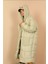 Kapitone Kumaş Uzun Kol Kalp Yaka Oversize/salaş Kadın Mont - Mint 4545545466 3