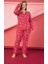 Kadın Büyük Beden Pijama Takımı Düğmeli 3035 4175280828 1
