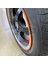 Sivri Sibop Kapağı Mermi Sibop Kapağı Araba Motosiklet Bisiklet Metal 4 Lü Set Kırmızı 3