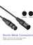 5 Paket Mikrofon Kablosu (Mıc Kablosu / Xlr Ila Xlr Kablosu) 0.6m(Yurt Dışından) 5