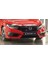 Honda civic fk7 için uygundur ön panjur ve far kaşları siyah 2016+ 3