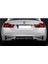 Bmw F36 arka tampon difüzörü 2 çıkış m-performance 4 serisi 1