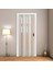 130 x 215 Akçaağaç Renk Camlı Pvc Akordiyon Katlanır Kapı - Frnakmodel-56 1