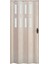 130 x 215 Akçaağaç Renk Camlı Pvc Akordiyon Katlanır Kapı - Frnakmodel-56 2