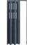 130 x 215 Antrasit Renk Camlı Pvc Akordiyon Katlanır Kapı - Frnakmodel-57 3