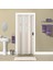 160 x 215 Beyaz Renk Camlı Pvc Akordiyon Katlanır Kapı - Frnakmodel-68 1