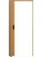 102 x 230 Meşe Renk Camsız Pvc Akordiyon Katlanır Kapı - Frnakmodel-119 4