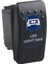 12V 24V Su Geçirmez Rocker Geçiş Düğmesi Anahtar Mavi Led Çubuk Işık Araba Otomatik 5Pin (Yurt Dışından) 5