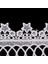 Işlemeli Dantel Trim Dantel Kurdele 3 "x 15 Metre Çiçek Çiçek Deseni (Yurt Dışından) 3