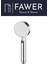 FAWER Faucet & Shower 5 Fonksiyonlu Krom Yüksek Basınçlı Ayarlanabilir Duş Başlığı El Duşu 2