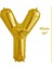 Folyo Harf Y Gold Balon 40CM ( 16 Inç ) 1