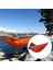 Kamp Hammocks Portakallı Açık Iç Mekan Için Taşınabilir Çift Hamak (Yurt Dışından) 4