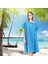 Sörf Poncho Değiştiren Cobre Wetsuit Ön Cep Havlu Plaj Orta Mavi (Yurt Dışından) 5