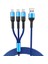 Ios/type-C/micro USB Için Süper Hızlı Şarj 5A 3'ü 1 Arada Şarj Kablosu (Yurt Dışından) 1