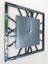 Time Smoked Model Füme Renk 70 Cm x 70 Cm Dekoratif Aynalı Duvar Saati 1