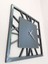 Time Smoked Model Füme Renk 70 Cm x 70 Cm Dekoratif Aynalı Duvar Saati 2