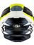 Kyt Tt-Course Kask Gear Siyah Sarı 4