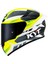 Kyt Tt-Course Kask Gear Siyah Sarı 5