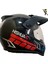 Şerit Tasarımlı Reflektif Kırmızı Motosiklet Kask Sticker Çınar Extreme 2
