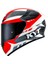 Kyt Tt-Course Kask Gear Siyah Kırmızı 5