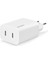 Smartcharger Duo Pd 40W Usb-C + Usb-C Seyahat Hızlı Şarj Cihazı Beyaz 1