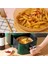 50 Adet Air Fryer Pişirme Kağıdı Tek Kullanımlık Hava Fritöz Yağ Geçirmez Yapışmaz Tabak Model 3