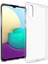 Samsung Galaxy A02 Kılıf Deluxe 2mm Şeffaf Silikon 1