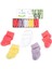 5'li Bambu Yenidoğan Bebek Çorabı I Colourful I 0-6 Ay 1