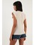 % 100 Pamuklu Bisiklet Yaka Kolsuz T Shirt Bayan T Shirt 5864019 5