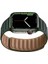 Apple Watch 2/3/4/5/6/7/8/se/ultra 42MM 44MM 45MM 49MM Mıknatıslı Deri Baklalı Kordon 5