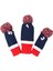 3 Pcs Örgü Ahşap Golf Kulübü Kapakları No. Tags 1 3 5 Sürücü Fairway (Yurt Dışından) 1