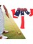 3 Pcs Örgü Ahşap Golf Kulübü Kapakları No. Tags 1 3 5 Sürücü Fairway (Yurt Dışından) 5