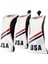 3 Pcs Su Geçirmez Golf Kulübü Headcover Fairway Woods Pu Deri Ahşap Kapak (Yurt Dışından) 1