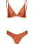 V Yaka Turuncu Bikini Takımı 3