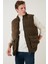 Fermualı Cepli Slim Fit Dik Yaka Kadife Yelek Erkek Yelek 5711436 1