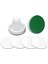2 Adet Hava Hokey Itici ve 4 Pcs Pucks İçin Oyun Masaları Beyaz (Yurt Dışından) 2