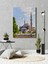 Sultan Ahmed Camii Blue Mosque Dekoratif Dikey Kanvas Tablo 3
