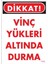 Vinç Uyarı Levhası 25X35 KOD:1304() 1