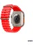 42-49MM Yeni Nesil Apple Uyumlu Akıllı Saat Kordonu Silikon Kırmızı 4