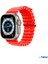 42-49MM Yeni Nesil Apple Uyumlu Akıllı Saat Kordonu Silikon Kırmızı 3