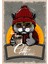 Ahşap Vintage Tablo " Coffee Time Cat "ahşap Mdf 25X35CM 1