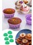 Kitchen Design Lab mavi 18'Li Silikon Mini Kek Kalıbı - Muffin Kalıbı 18 Adet Göbekli Kek Kalıbı Göbekli Mini Kek Kalıbı 18lı Mavi 2