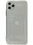 iPhone 11 Pro Max Kılıf Kart Şeffaf Silikon - Şeffaf 2
